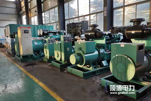 100kw广西顶博发电机组制造